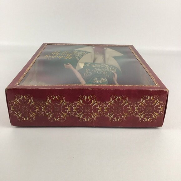 Barbie 2011 Holiday Barbie Fashion Doll Green Gold Gown Collectible Toy Mattel - Picture 5 of 6